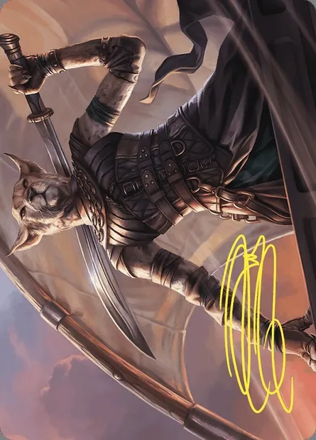 Mirri, Weatherlight Duelist // Mirri, Weatherlight Duelist, carte Magic ACMM 28 — extension Commander Masters Art Series