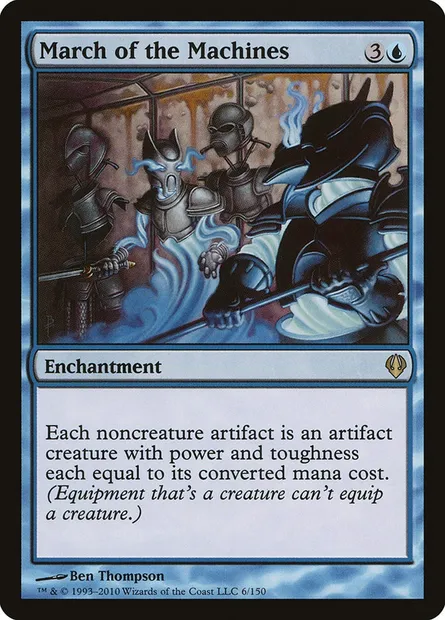 March of the Machines, Magic card ARC 6 — Archenemy set