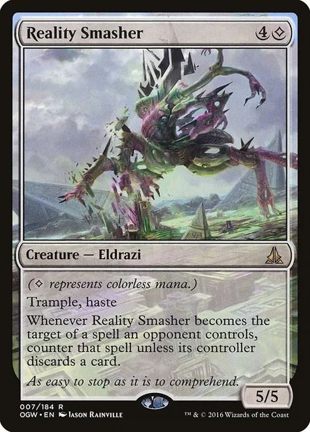 Reality Smasher, Magic card OGW 7 — Oath of the Gatewatch set