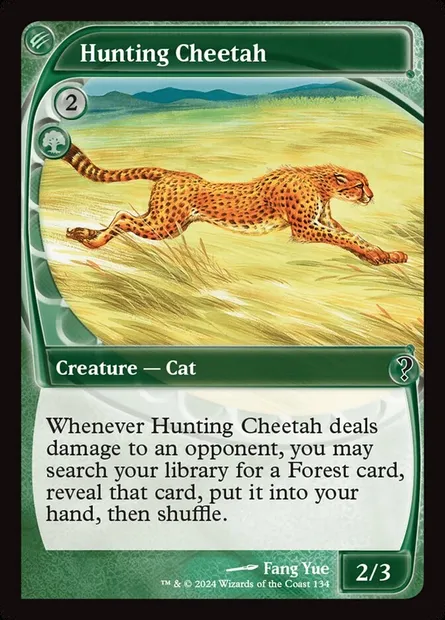 Hunting Cheetah, Magic card MB2 134 — Mystery Booster 2 set