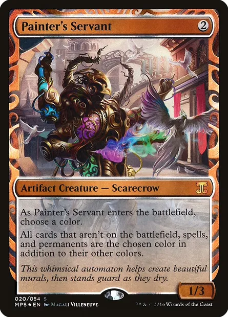 Painter's Servant, Magic card MPS 20 — Kaladesh Inventions set