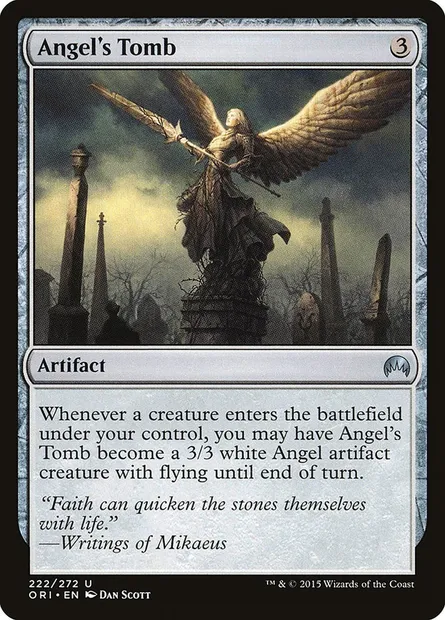 Angel's Tomb, Magic card ORI 222 — Magic Origins set