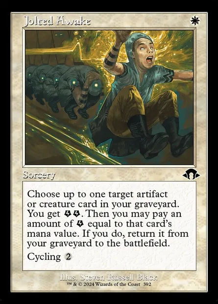 Jolted Awake, Magic card MH3 392 — Modern Horizons 3 set