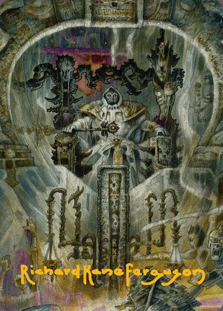 Gonti, Night Minister // Gonti, Night Minister, carte Magic ADFT 32 — extension Aetherdrift Art Series