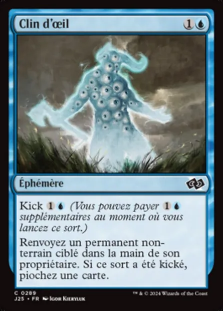 Clin d'œil, carte Magic J25 289 — extension Foundations Jumpstart