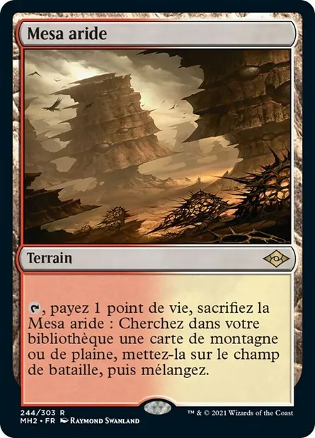 Mesa aride, carte Magic MH2 244 — extension Horizons du Modern 2