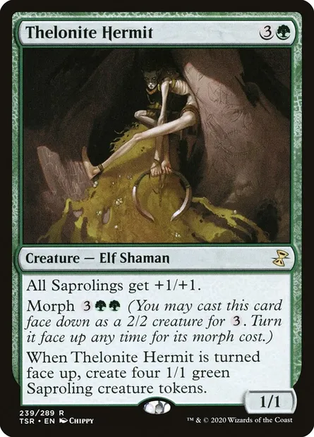 Thelonite Hermit, Magic card TSR 239 — Time Spiral Remastered set