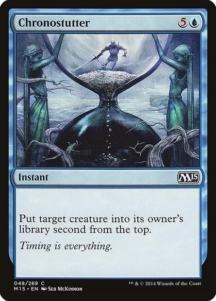 Chronostutter, Magic card M15 48 — Magic 2015 set