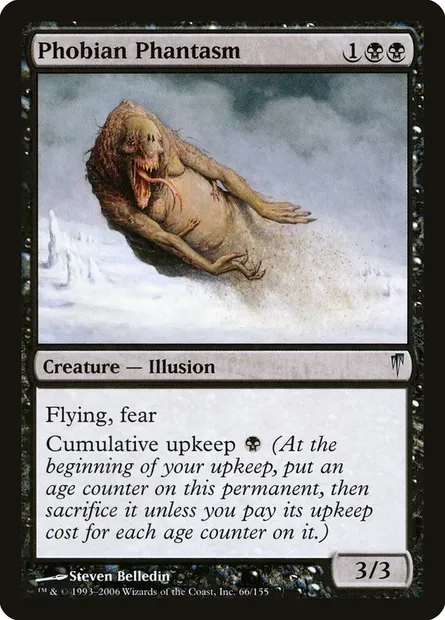 Phobian Phantasm, Magic card CSP 66 — Coldsnap set