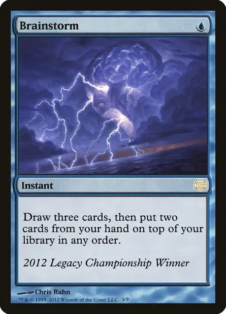 Brainstorm, Magic card OLGC 2012 — Legacy Championship set