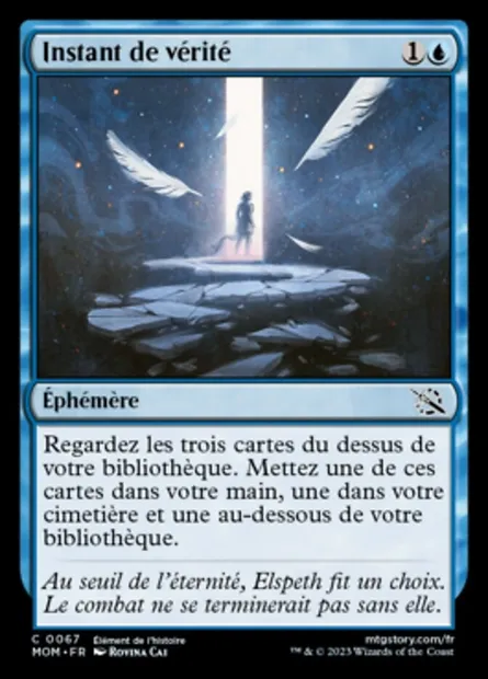 Instant de vérité, carte Magic MOM 67 — extension L'invasion des machines