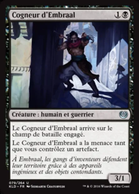 Cogneur d'Embraal, carte Magic KLD 79 — extension Kaladesh