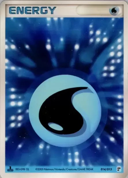 Water Energy, Pokémon card W-QCP 014 — Water Quick Construction Pack set