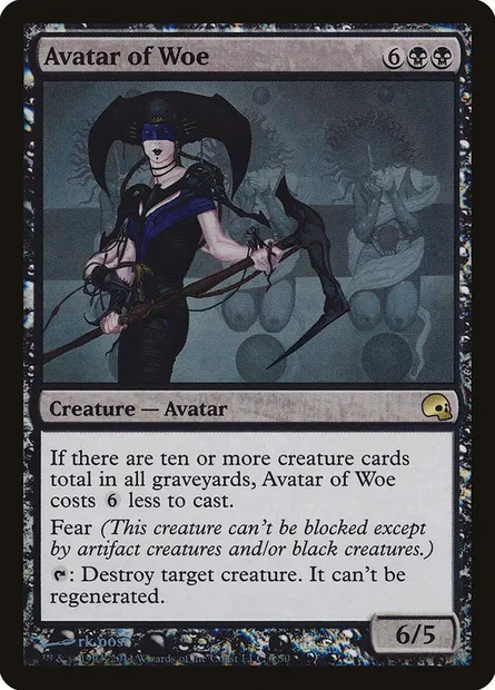 Avatar of Woe, Magic card PD3 6 — Premium Deck Series: Graveborn set