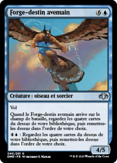 Forge-destin avemain, carte Magic DMR 40 — extension Dominaria Remastered