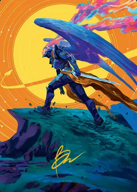 Astelli Reclaimer // Astelli Reclaimer, Magic card AEOE 36 — Edge of Eternities Art Series set