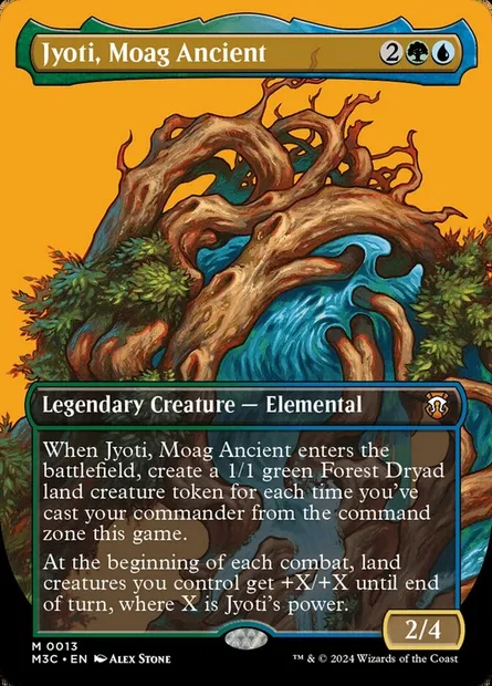 Jyoti, Moag Ancient, Magic card M3C 13 — Modern Horizons 3 Commander set