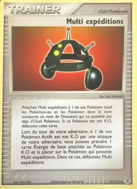 Multi expédition, carte Pokémon RG 91 — extension EX Rouge Feu & Vert Feuille