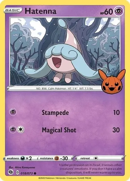 Bibichut, carte Pokémon TOT22 018 — extension Trick or Trade