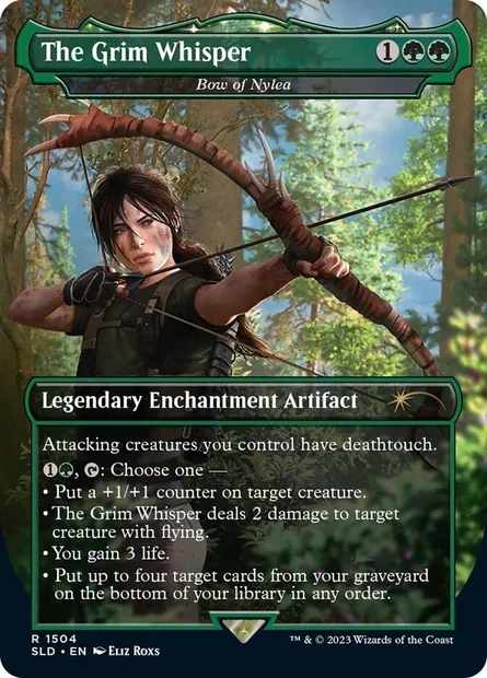 Arc de Nyléa, carte Magic SLD 1504 — extension Secret Lair Drop