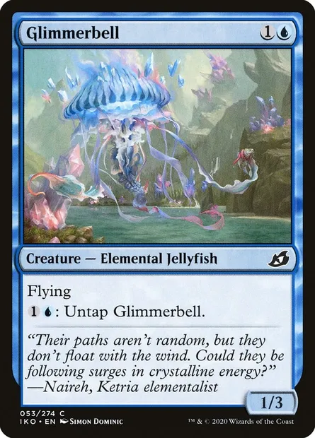 Glimmerbell, Magic card IKO 53 — Ikoria: Lair of Behemoths set