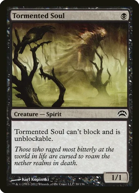 Tormented Soul, Magic card PC2 38 — Planechase 2012 set
