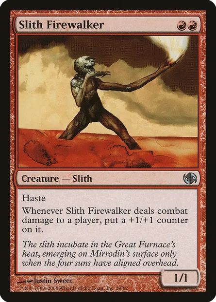 Marchefeu slith, carte Magic DD2 39 — extension Duel Decks: Jace vs. Chandra