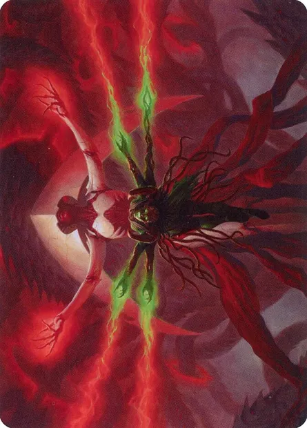 All Will Be One // All Will Be One, Magic card AONE 25 — Phyrexia: All Will Be One Art Series set