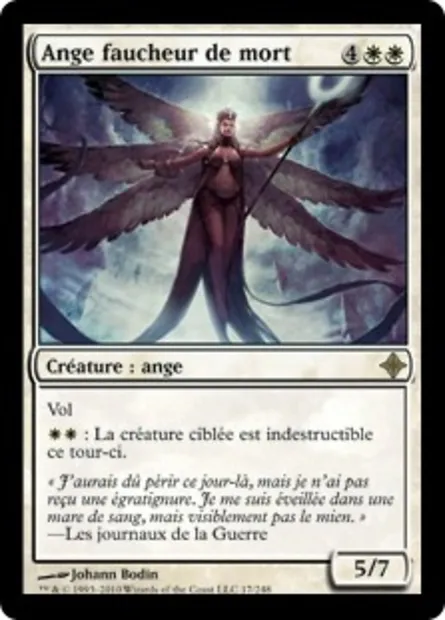 Ange faucheur de mort, carte Magic ROE 17 — extension L'ascension des Eldrazi