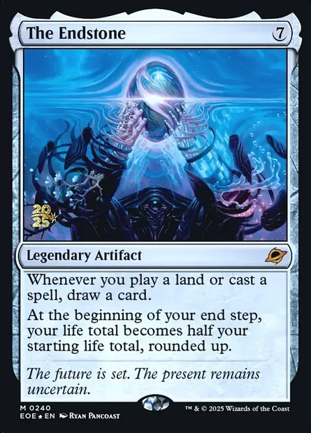 The Endstone, Magic card PEOE 240s — Edge of Eternities Promos set