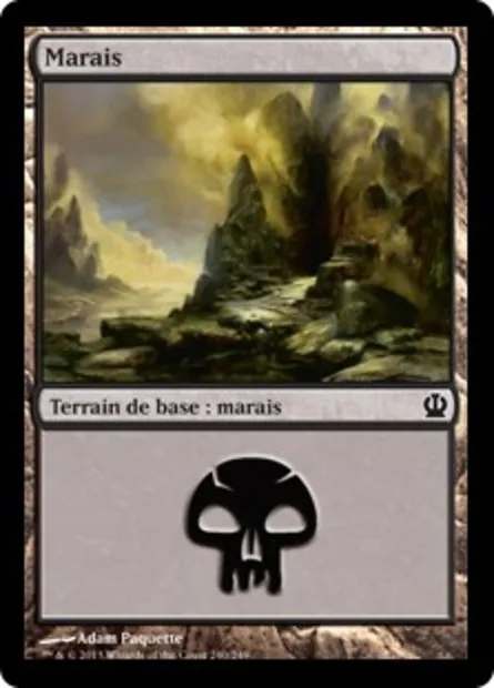 Marais, carte Magic THS 240 — extension Theros