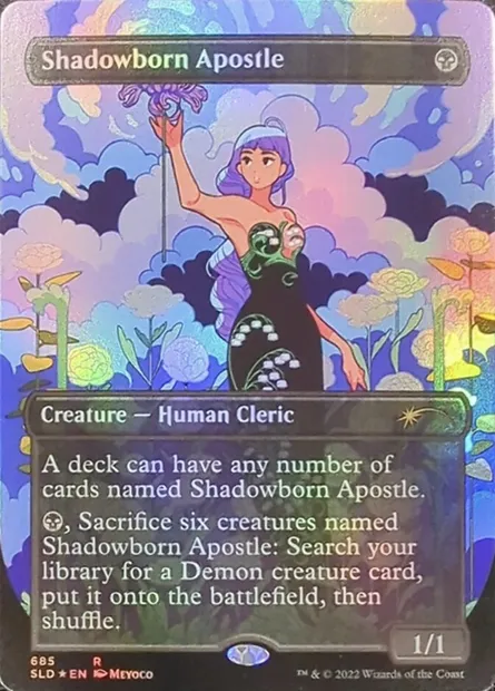 Shadowborn Apostle, Magic card SLD 685 — Secret Lair Drop set