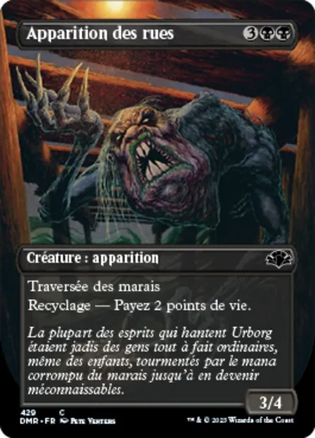 Apparition des rues, carte Magic DMR 429 — extension Dominaria Remastered