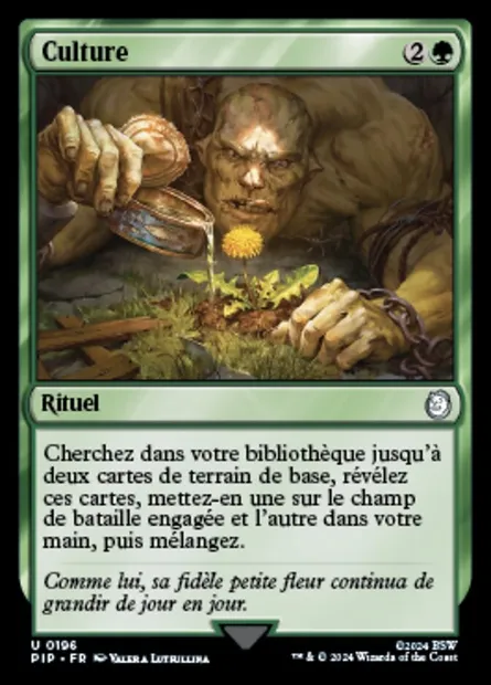 Culture, carte Magic PIP 196 — extension Fallout