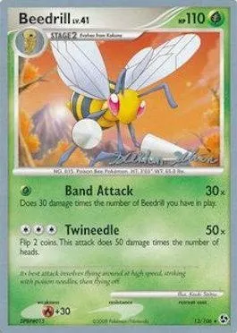 Beedrill Lv.41, carte Pokémon WCD09 013 — extension World Championship Decks 2009