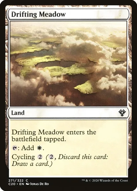 Drifting Meadow, Magic card C20 271 — Commander 2020 set