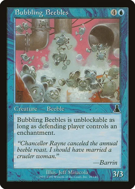 Bibules Bouillonants, carte Magic UDS 29 — extension Destinée d'Urza