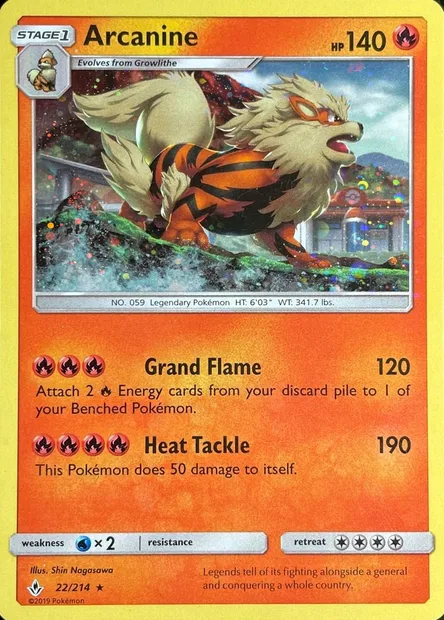Arcanin, carte Pokémon TDX 022-4 — extension Theme Deck & Blisters Exclusives