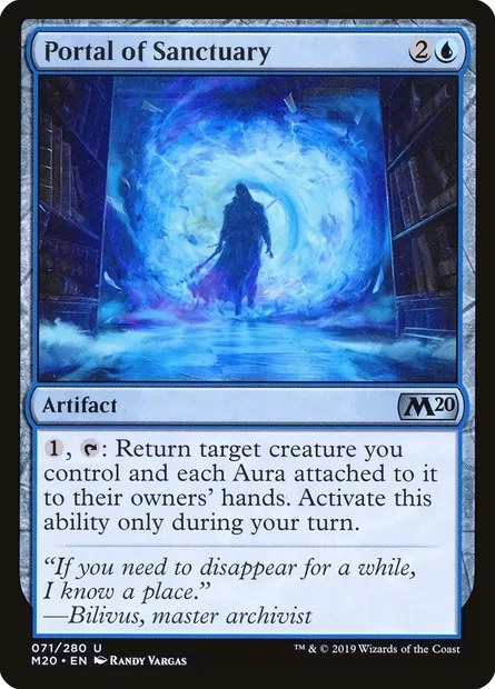 Portal of Sanctuary, Magic card M20 71 — Core Set 2020 set
