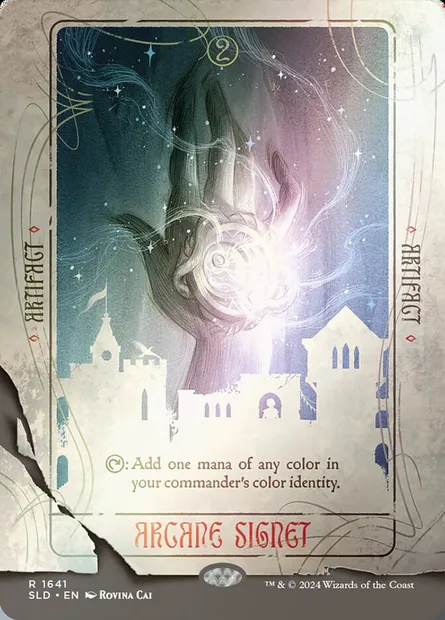 Arcane Signet, Magic card SLD 1641★ — Secret Lair Drop set
