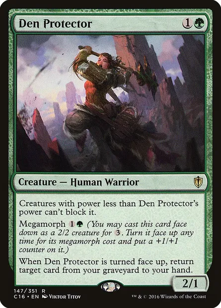 Den Protector, Magic card C16 147 — Commander 2016 set