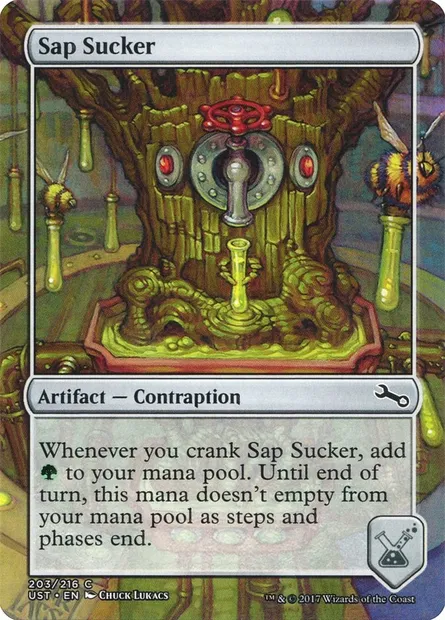 Sap Sucker, Magic card UST 203 — Unstable set