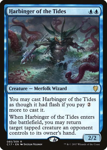 Harbinger of the Tides, Magic card C17 85 — Commander 2017 set