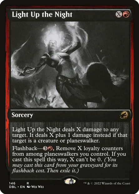 Light Up the Night, Magic card DBL 146 — Innistrad: Double Feature set