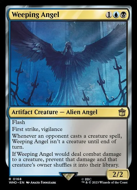 Weeping Angel, Magic card WHO 168 — Doctor Who set