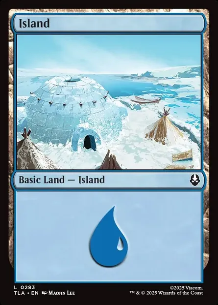 Island, Magic card TLA 283 — Avatar: The Last Airbender set