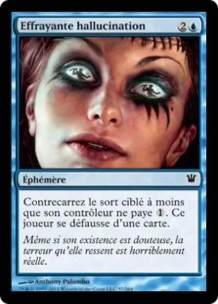 Effrayante hallucination, carte Magic ISD 57 — extension Innistrad