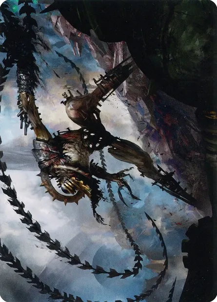 Razorlash Transmogrant // Razorlash Transmogrant, carte Magic ABRO 17 — extension The Brothers' War Art Series