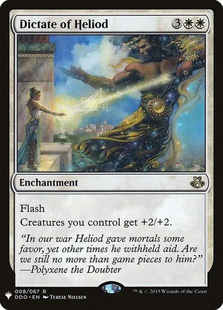 Précepte d'Héliode, carte Magic PLST DDO-8 — extension The List