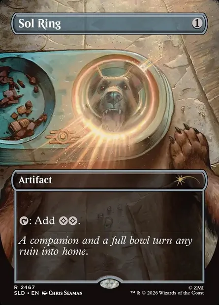 Sol Ring, Magic card SLD 2467 — Secret Lair Drop set